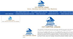 Desktop Screenshot of 1stcapitalloans.com